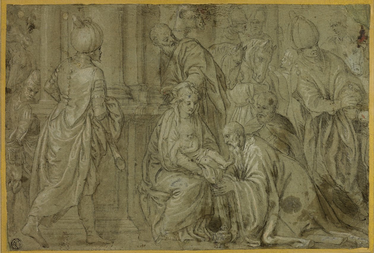 Adorazione dei Magi da Benedetto Caliari