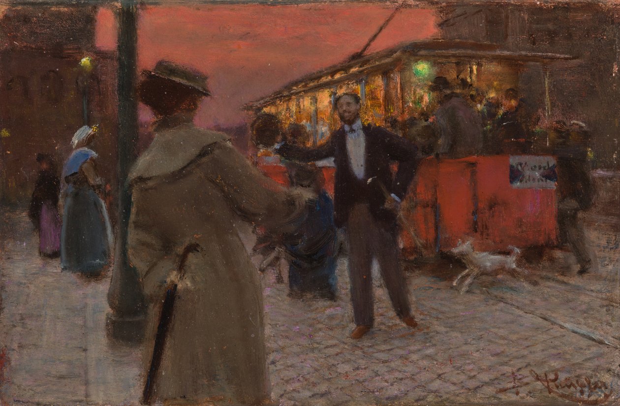 Tram romano, 1905 da Benes Knupfer