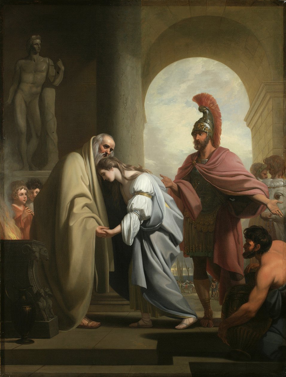 Chryseis restituita a suo padre, 1771 da Benjamin West