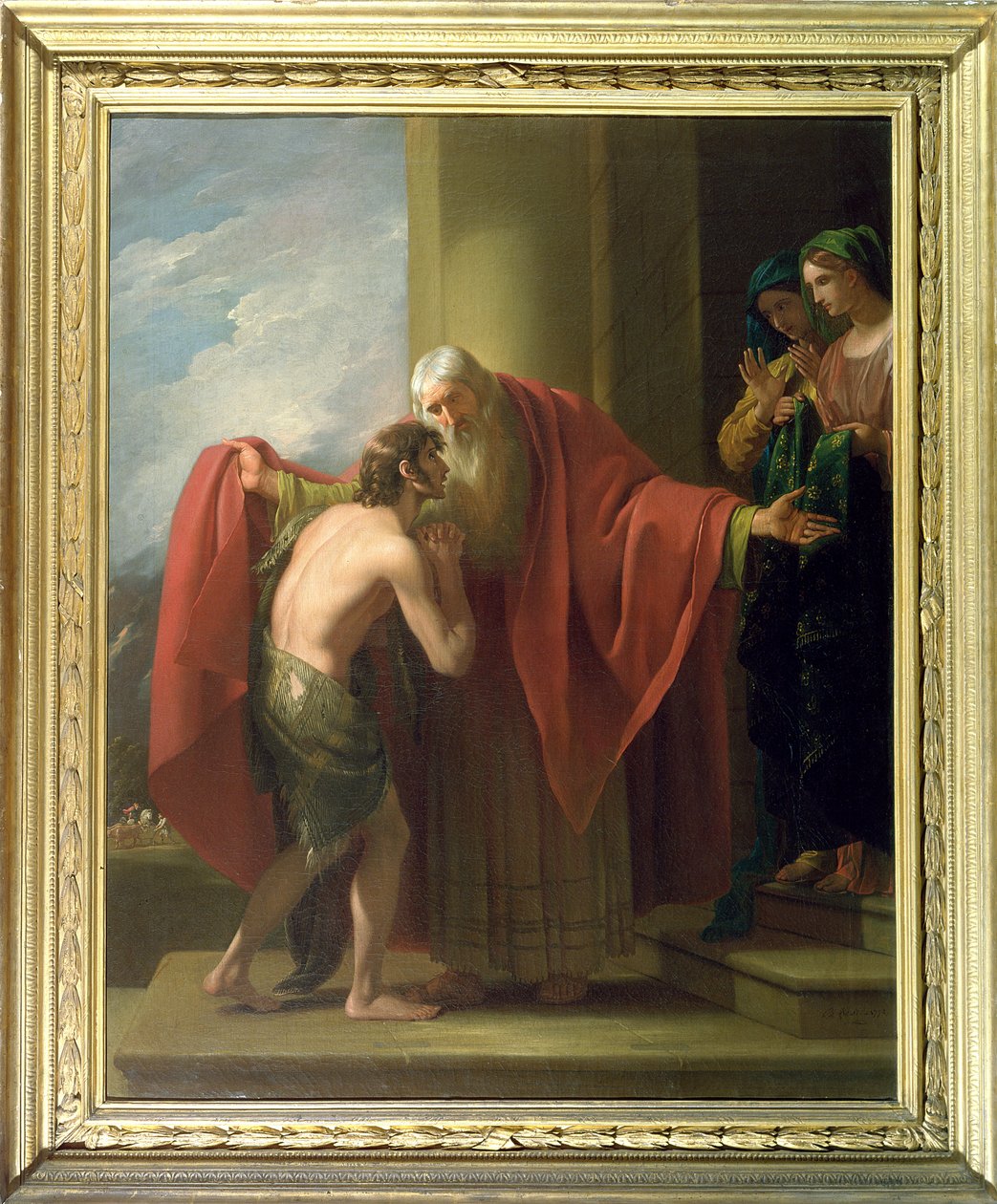 Il ritorno del figliol prodigo, 1772 da Benjamin West