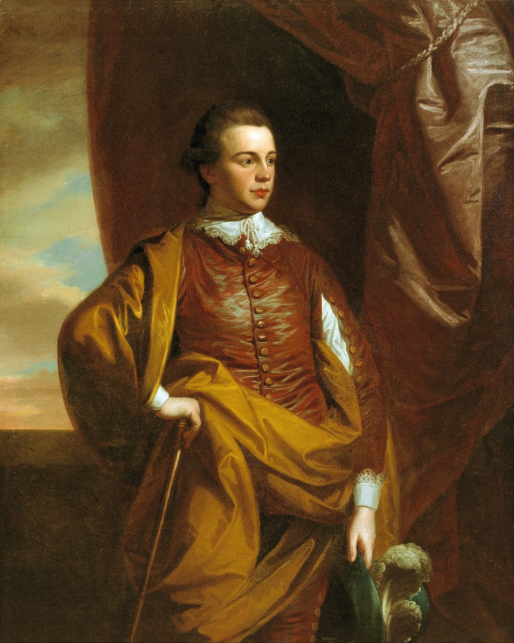 Thomas Middleton di The Oaks da Benjamin West