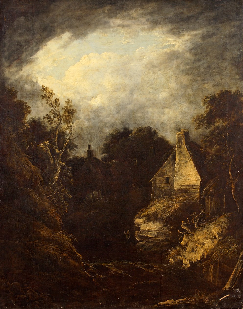Mulino di Chippenham, 1809 da Benjamin Barker