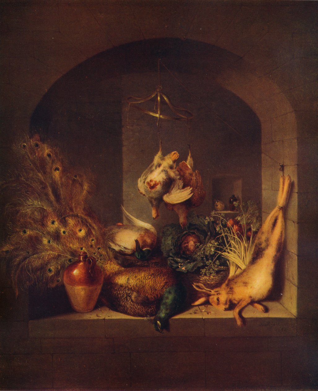 Natura morta, 1824 da Benjamin Blake