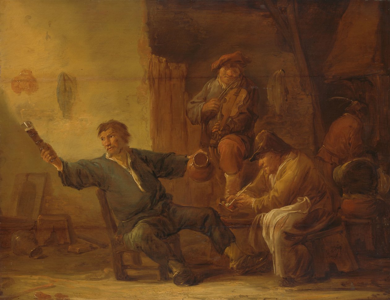 Interno di una capanna di contadini da Benjamin Gerritsz Cuyp