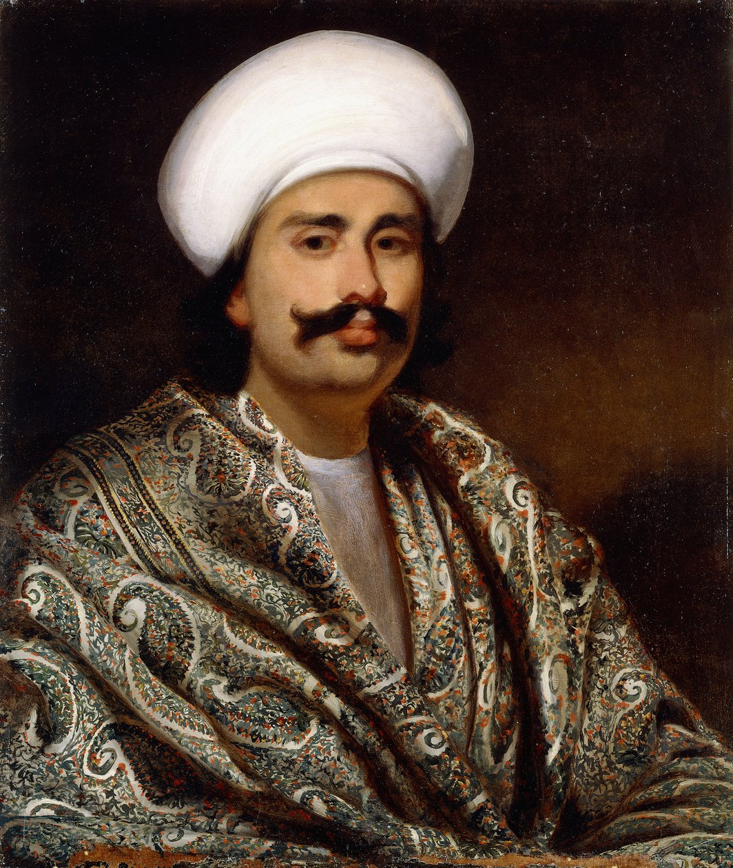Ritratto di un Nawab, c. 1856-62 da Benjamin Hudson