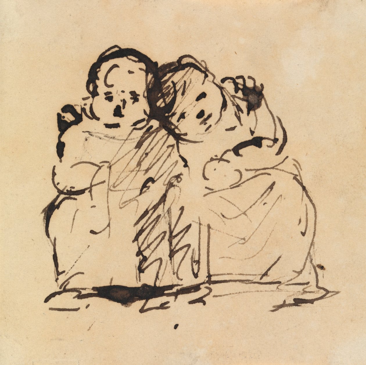 Studio di Due Bambini da Benjamin Robert Haydon
