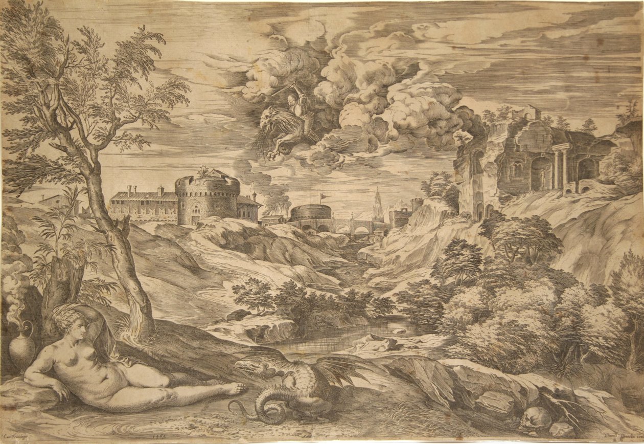 Medoro e Angelica da Benjamin Thomas Pouncy