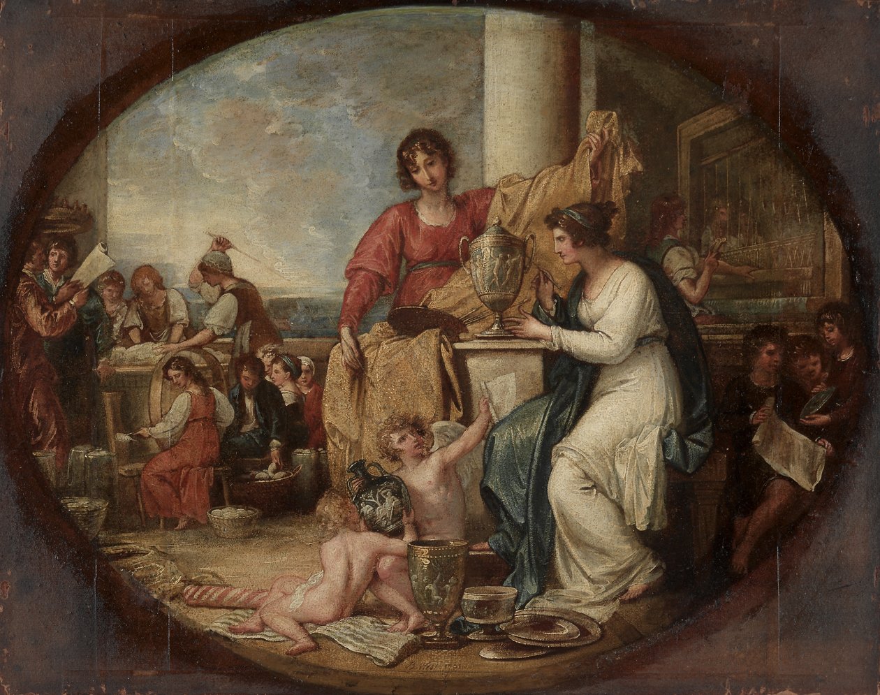 Uno schizzo da Benjamin West