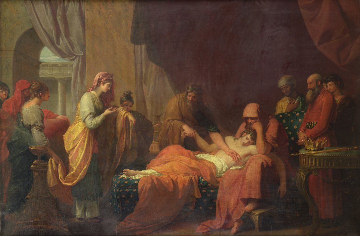 Erasistrato di Ceo da Benjamin West