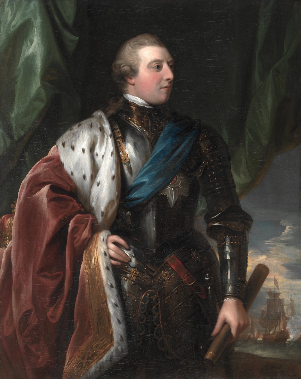 Giorgio III, 1783 da Benjamin West