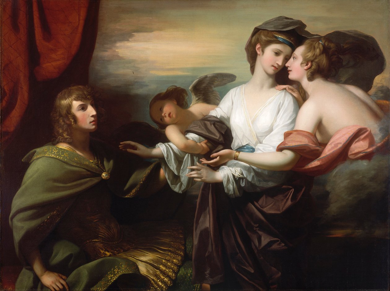 Elena Portata a Paride da Benjamin West