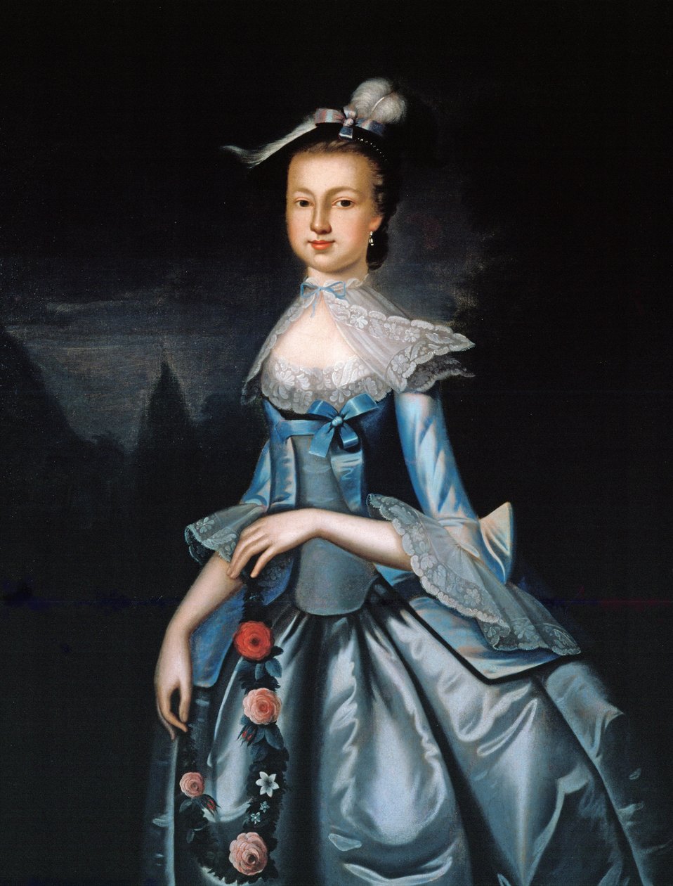 Jane Galloway (1745-86) da Benjamin West