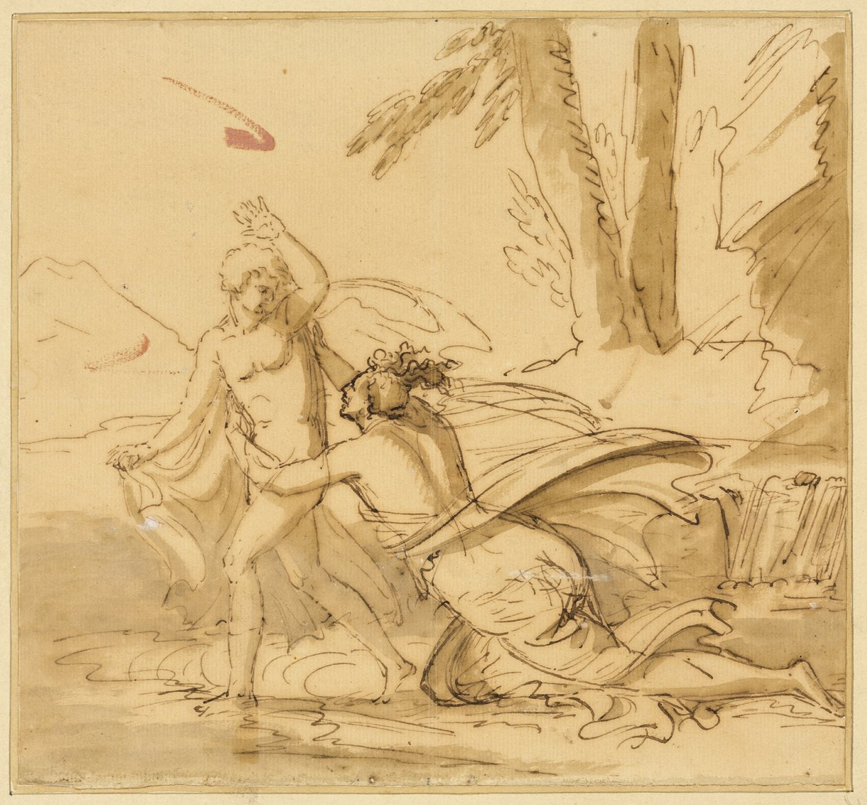 Giuseppe e la moglie di Patiphar da Benjamin West