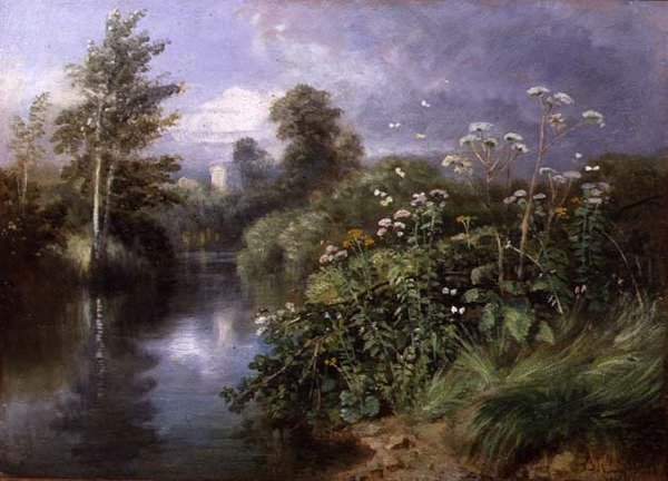 Le rive del fiume da Benjamin Williams Leader