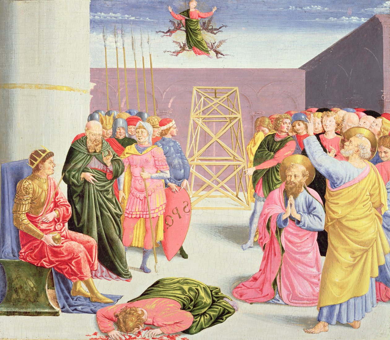 San Pietro e Simon Mago, XV secolo da Benozzo di Lese di Sandro Gozzoli