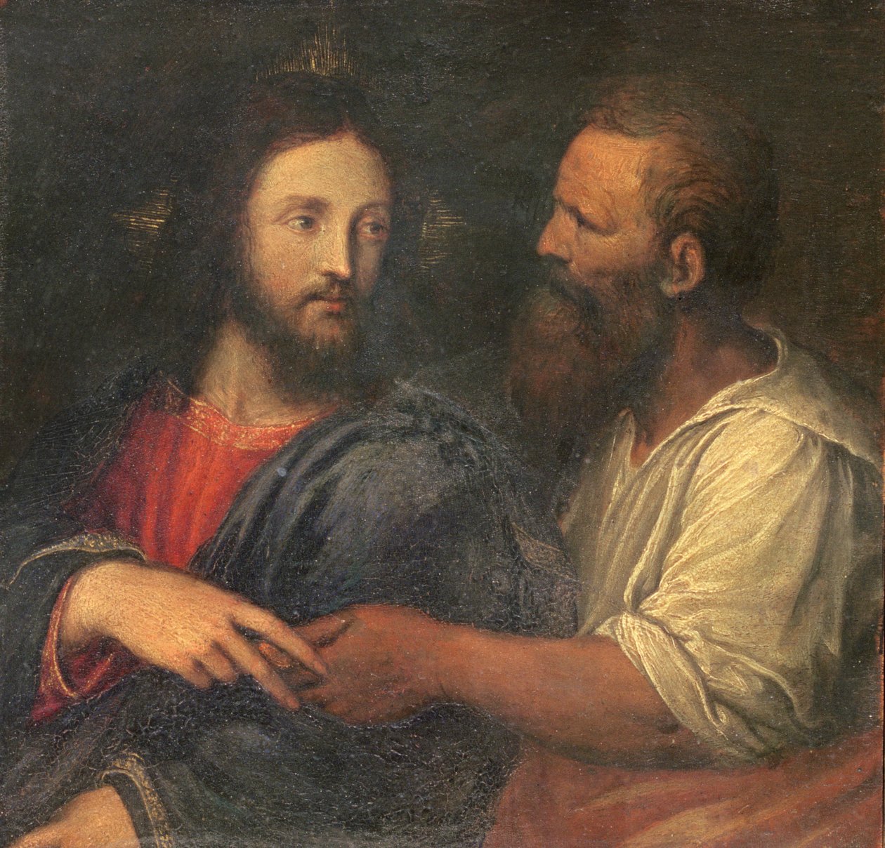 Cristo con il denaro del tributo da Benvenuto Tisi da Garofalo