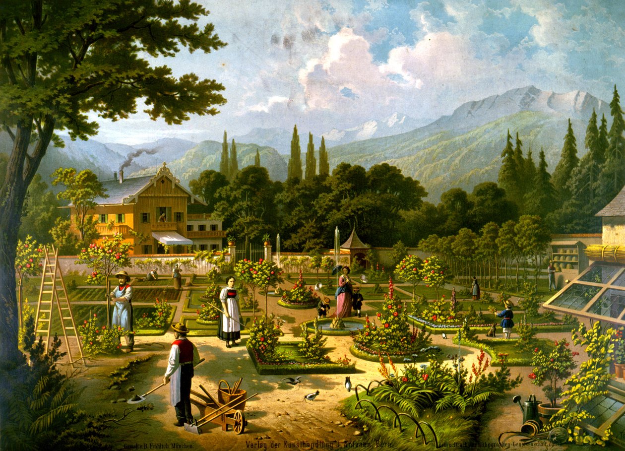 Giardinaggio in Svizzera da Bernard Frohlich