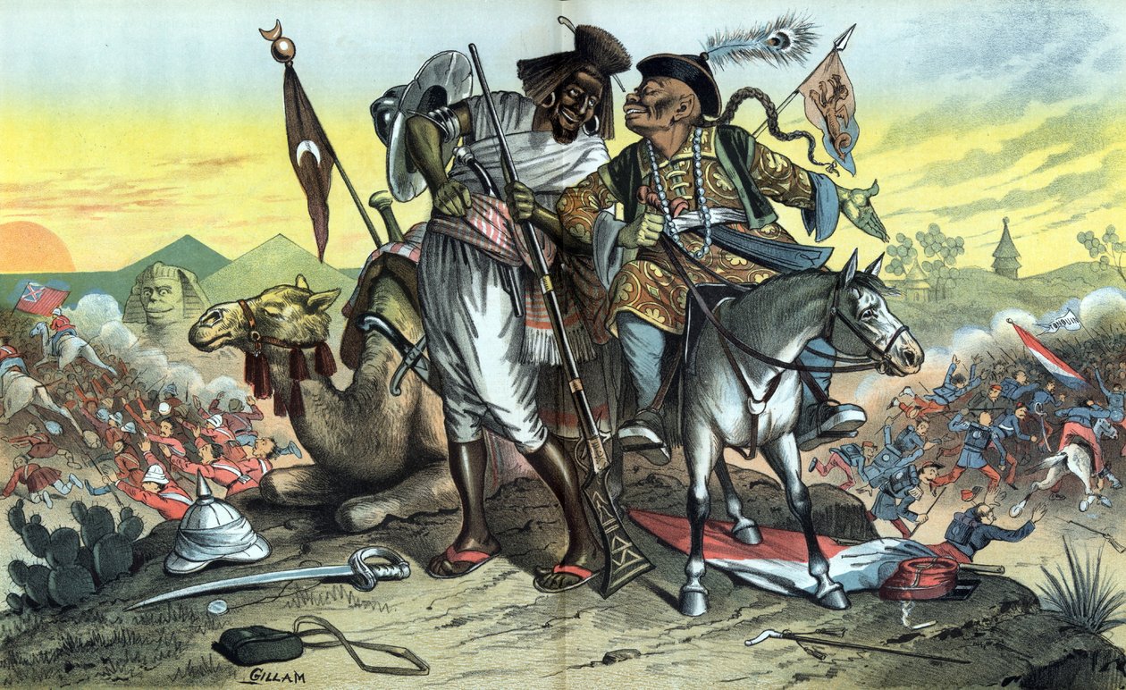 Una sorpresa per loro stessi, 1885 da Bernard Gillam