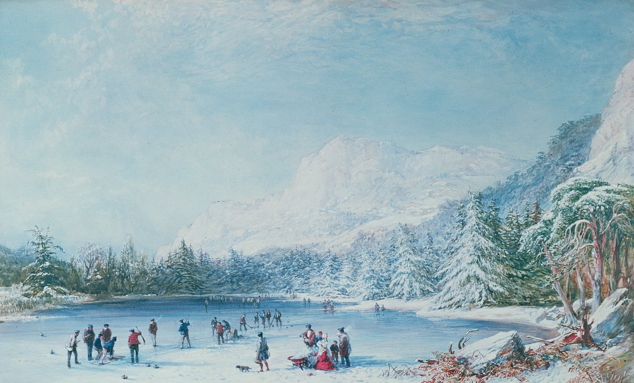 Curling da Bernard Walter Evans