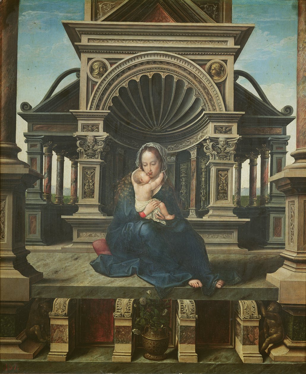 La Vergine di Lovanio, c.1520 da Bernard van Orley