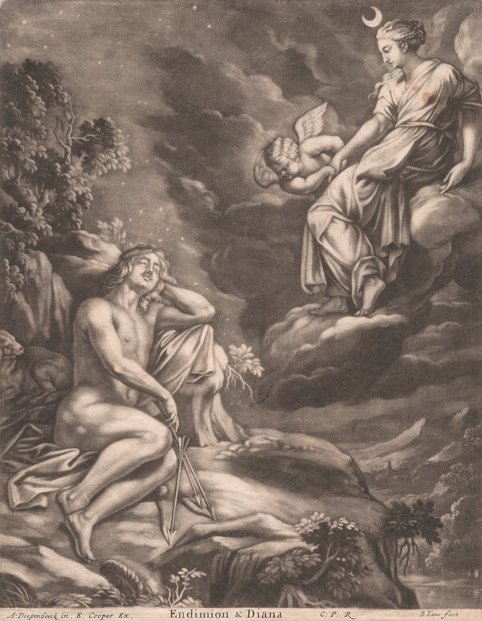 Endimione e Diana da Bernard Lens