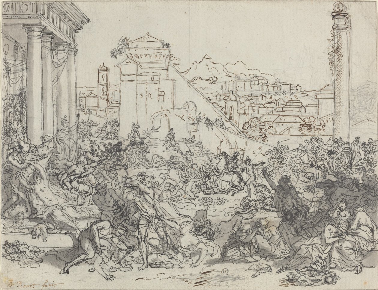 Massacro degli innocenti da Bernard Picart