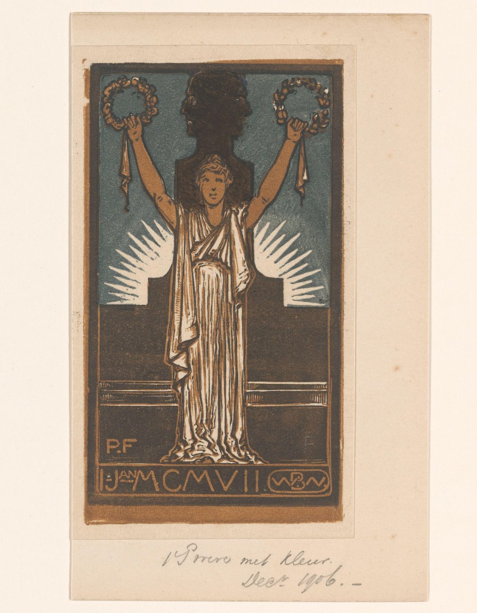 Donna in abito romano da Bernard Willem Wierink