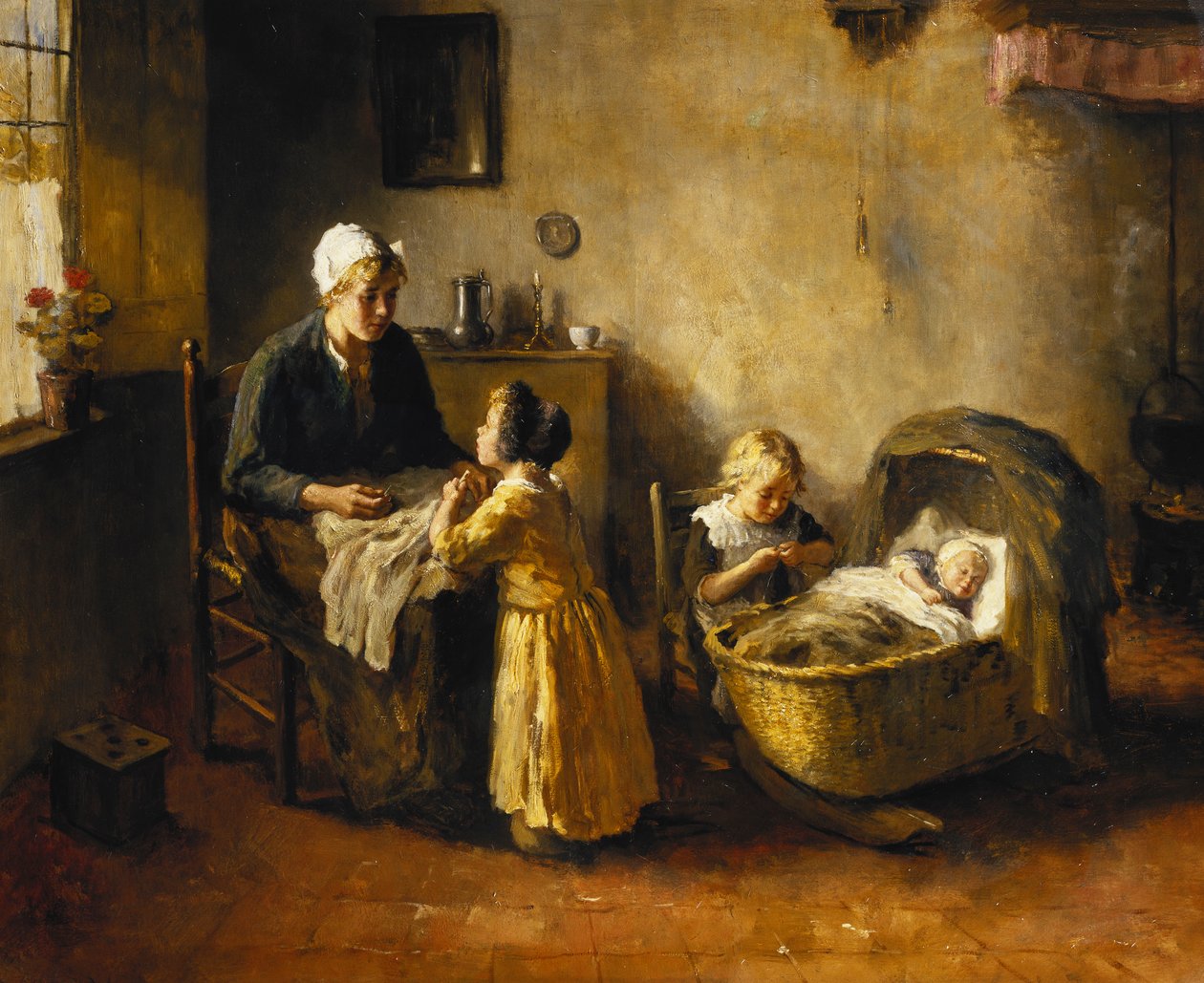La piccola famiglia da Bernard de Hoog