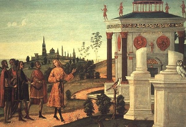 Scipione in esilio da Bernardino Fungai