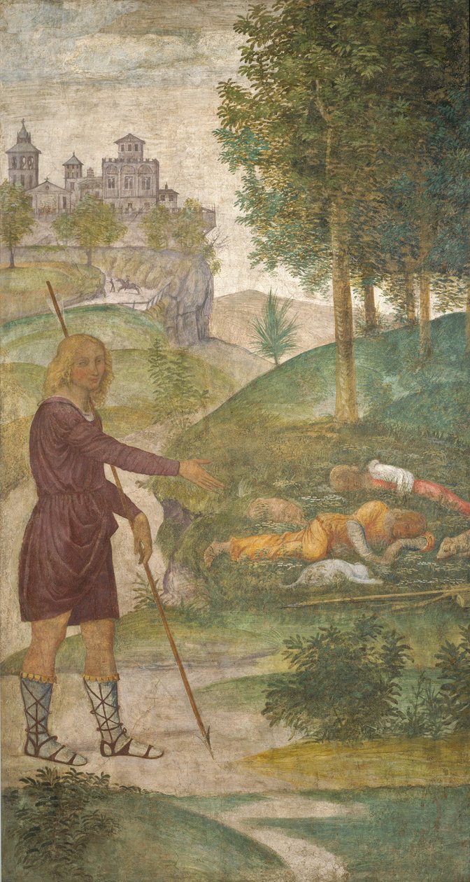 Cefalo e le ninfe, c. 1520-1522 da Bernardino Luini