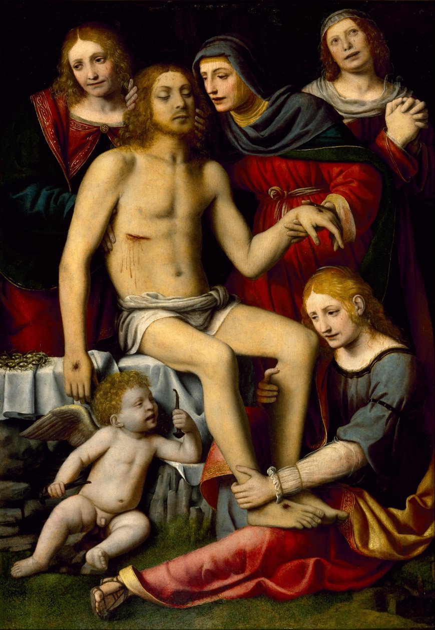 Compianto su Cristo morto da Bernardino Luini