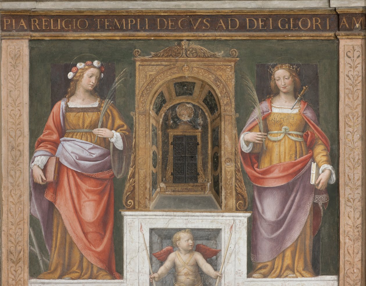 Santa Rosa e Santa Giustina da Bernardino Luini