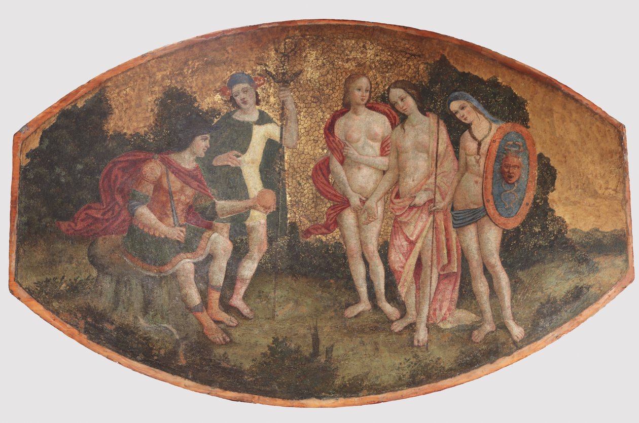 Giudizio di Paride, ca. 1509 da Bernardino Pinturicchio