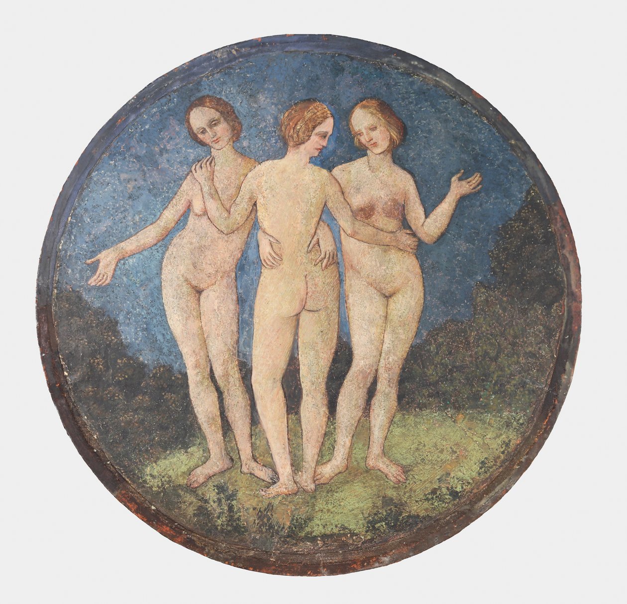 Le tre Grazie da Bernardino Pinturicchio