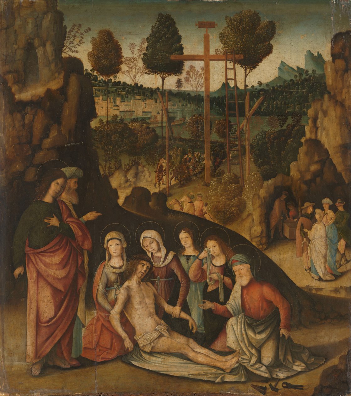 Compianto su Cristo da Bernardino Zaganelli di Bosio (attributed to)