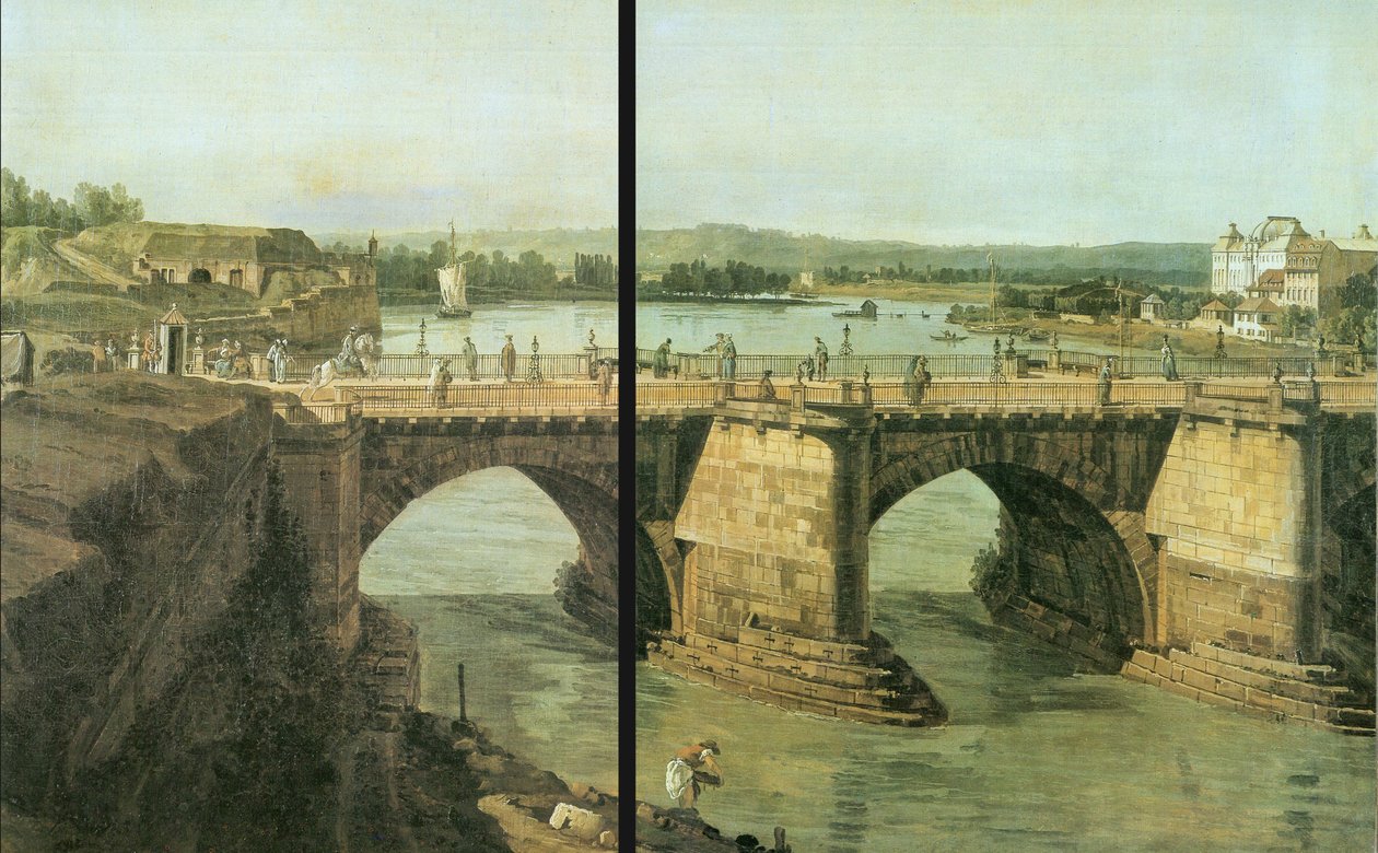 Augusto Lößnitz da Bernardo Bellotto