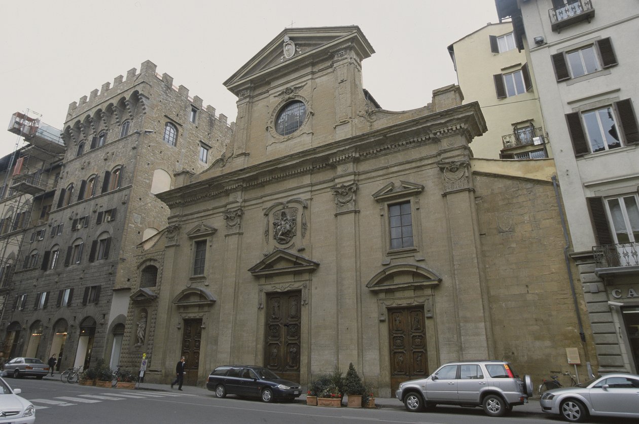 Facciata di Santa Trinita, 1593-94 da Bernardo Buontalenti