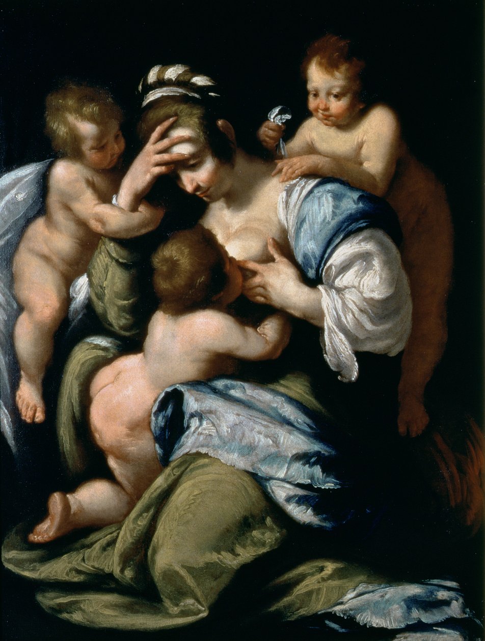 Carità da Bernardo Strozzi