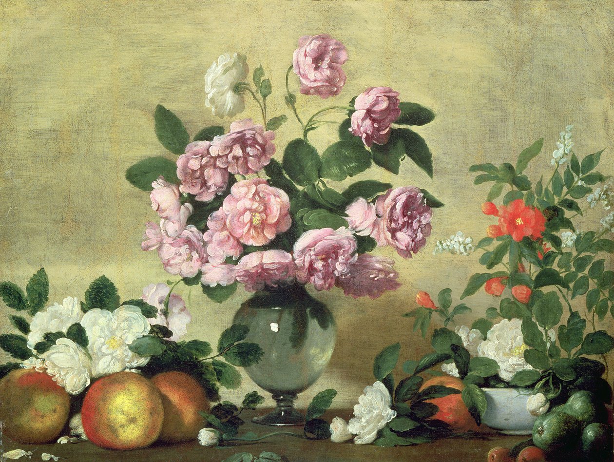 Fiori e frutta da Bernardo Strozzi