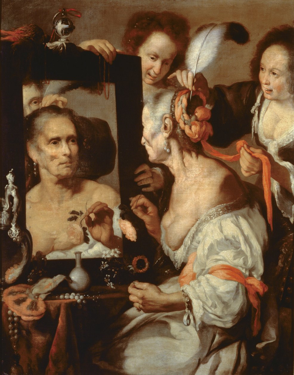 Vecchia civetta da Bernardo Strozzi