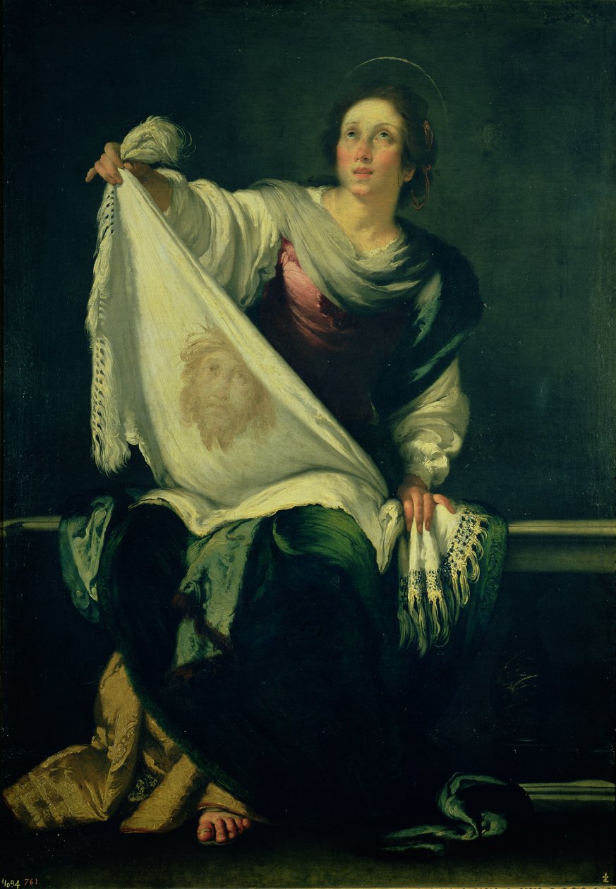 Santa Veronica, 1625-30 da Bernardo Strozzi