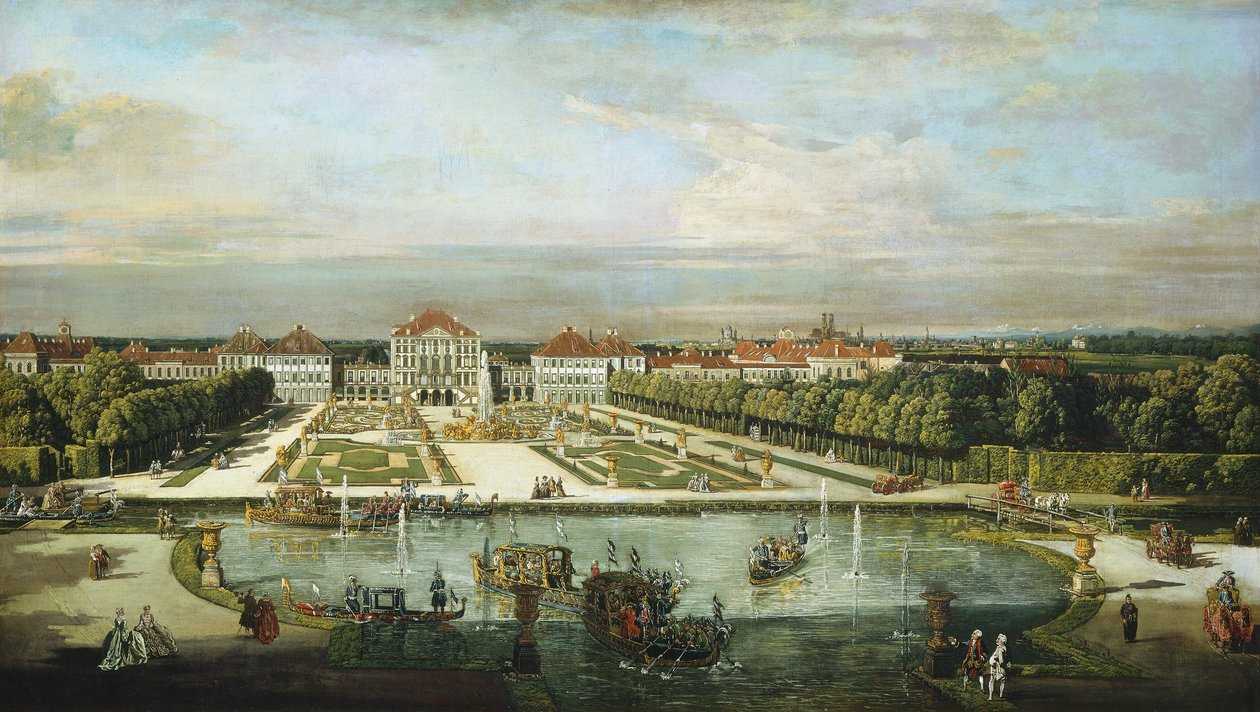 Palazzo di Nymphenburg, Monaco da Bernardo Bellotto