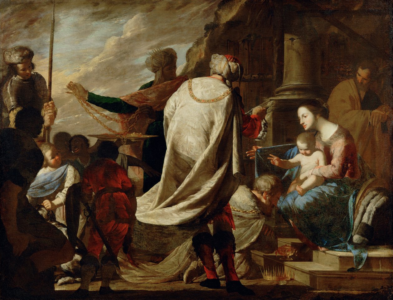 Adorazione dei Magi da Bernardo Cavallino