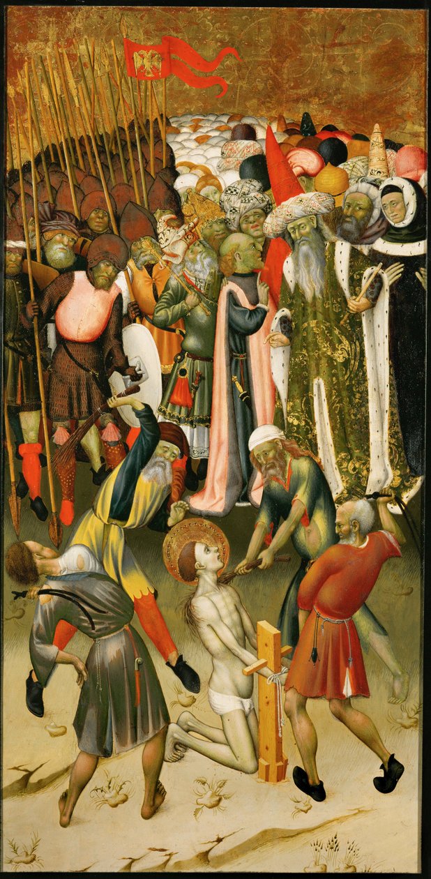 Flagellazione di San Giorgio ... da Bernardo Martorell