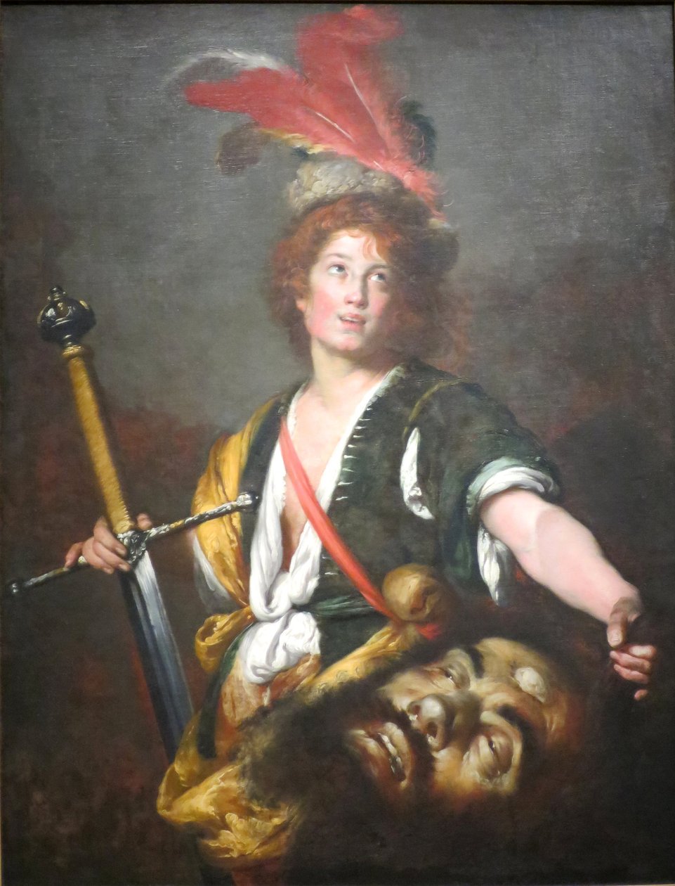 Davide con la testa di Golia da Bernardo Strozzi