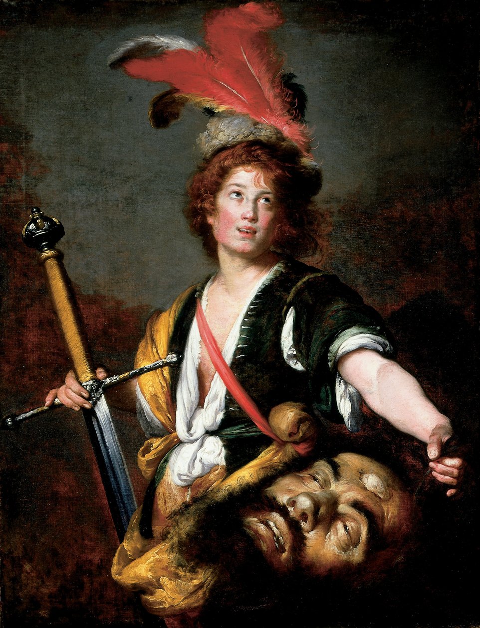 Davide con la Testa di Golia da Bernardo Strozzi