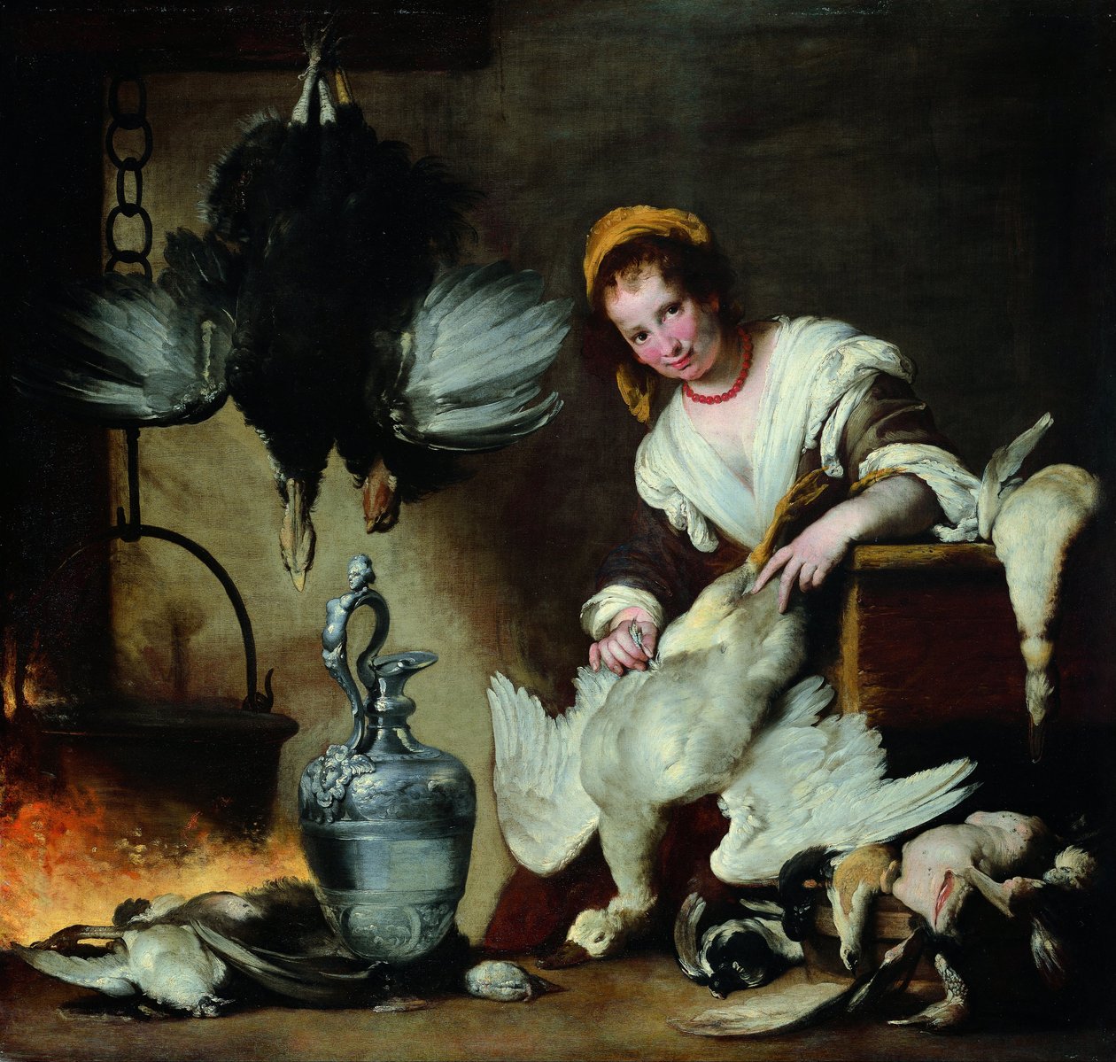 Il cuoco da Bernardo Strozzi