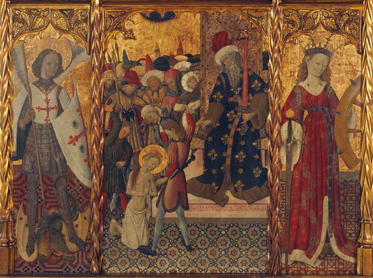 San Michele, Martirio di Sant