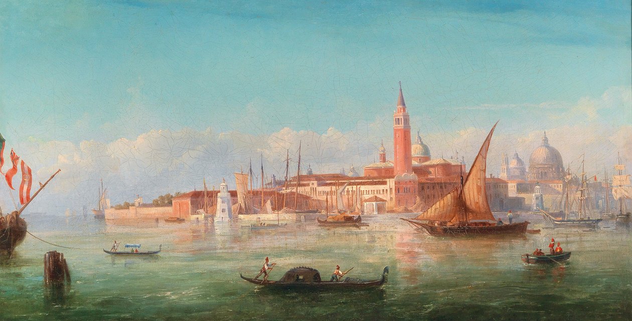 Una vista su Venezia da Bernhard Fiedler