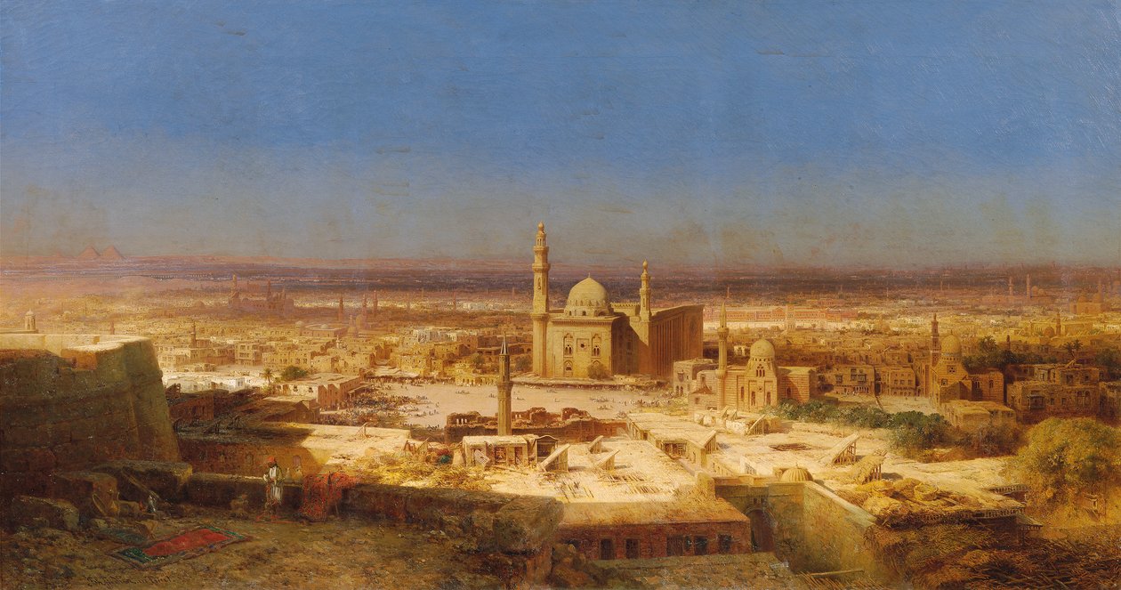 Vista del Cairo da Bernhard Fiedler